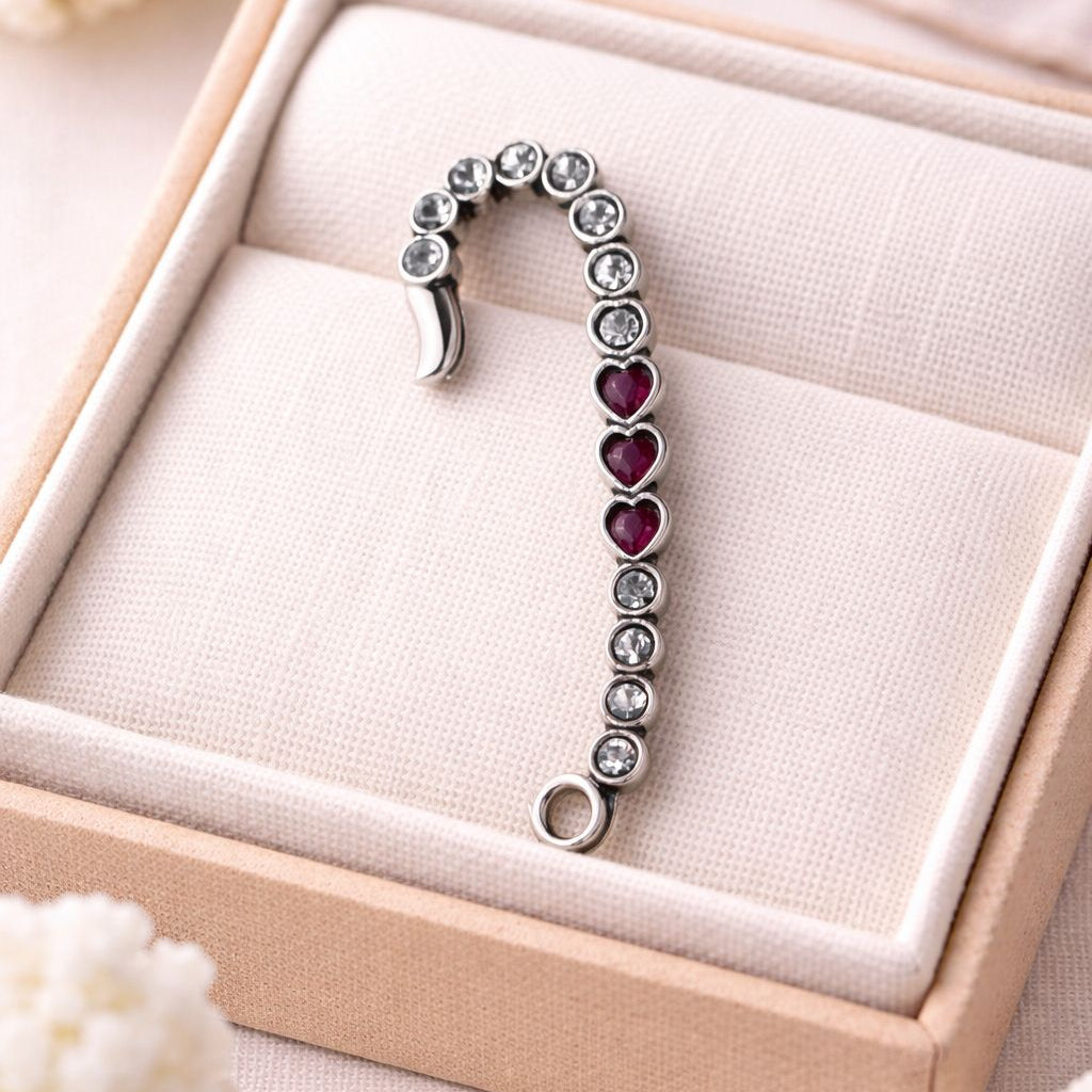 Rose Heartline Pin
